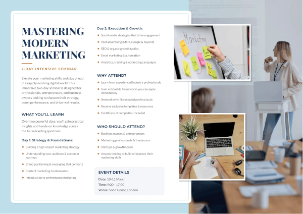 Mastering Modern Marketing