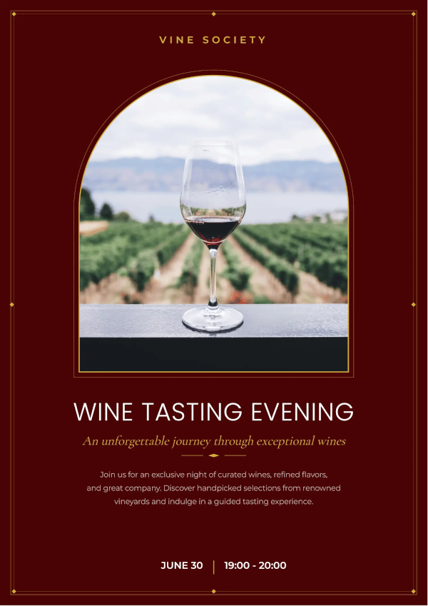 Wine Tasting Evening Wine Tasting Evening