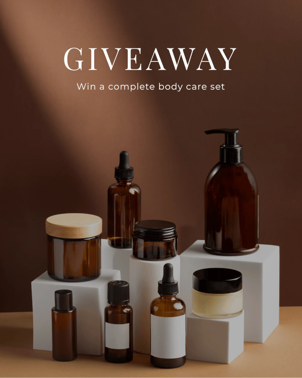 Body care set giveaway Body care set giveaway