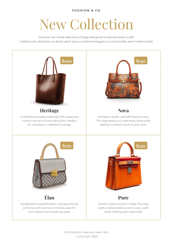New bags collection New bags collection